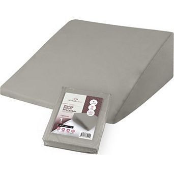 Circles Home Wedge Pillow Cover 100% Cotton, Zippered Wedge Pillow Case (25Wx26Lx7.5)