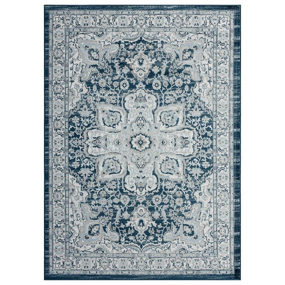 Luxe Weavers Traditional Medallion Floral Area Rug
