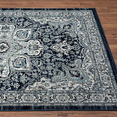 Luxe Weavers Traditional Medallion Floral Area Rug