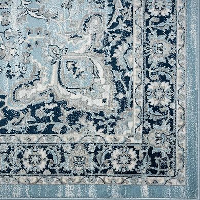Luxe Weavers Traditional Medallion Floral Area Rug