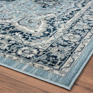 Luxe Weavers Traditional Medallion Floral Area Rug