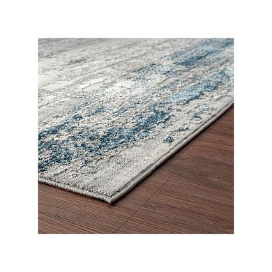 Luxe Weavers Abstract Textured Area Rug