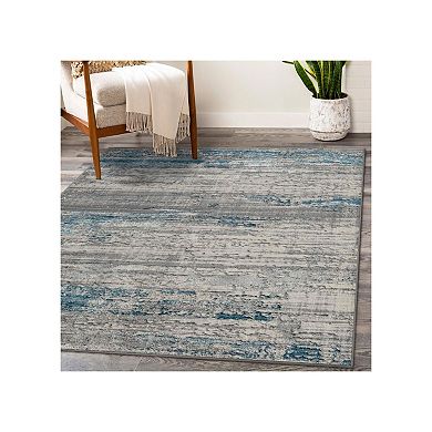 Luxe Weavers Abstract Textured Area Rug