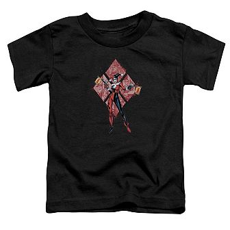 Batman Harley Quinn (Diamonds) Short Sleeve Toddler T-Shirt