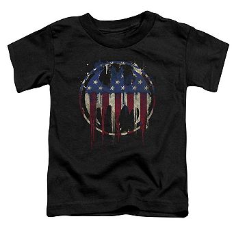 Batman Bleeding Signal Short Sleeve Toddler T-Shirt