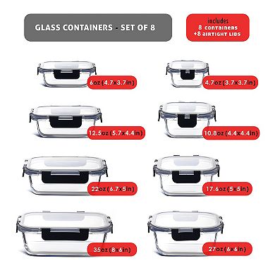 Eatex Glass Storage Container