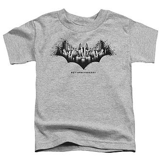 Batman Gotham Shield Short Sleeve Toddler T-Shirt