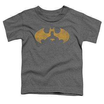 Batman Bat Symbol Knockout Short Sleeve Toddler T-Shirt