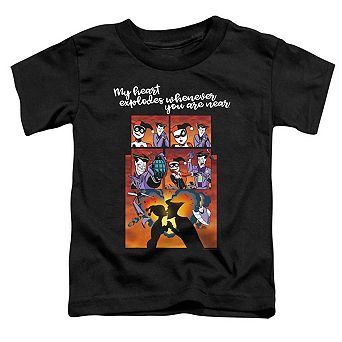 Batman Explode Short Sleeve Toddler T-Shirt