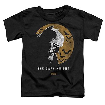 Batman Dark Knight Moon Short Sleeve Toddler T-Shirt