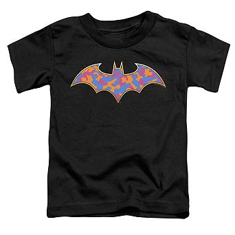 Batman Gold Camo Short Sleeve Toddler T-Shirt