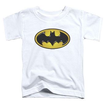 Batman Airbrush Bat Symbol Short Sleeve Toddler T-Shirt