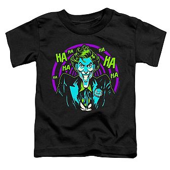Batman Hahaha Short Sleeve Toddler T-Shirt