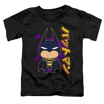 Batman Cute Kanji Short Sleeve Toddler T-Shirt