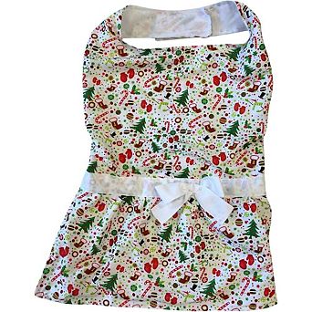 Midlee Christmas Motif Big Dog Dress
