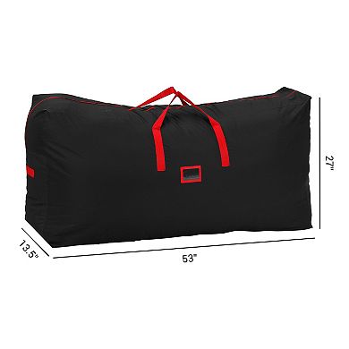 2 Pack Christmas Tree Bag Clothes Storage Bags with Handles, Moving Bags for Clothes