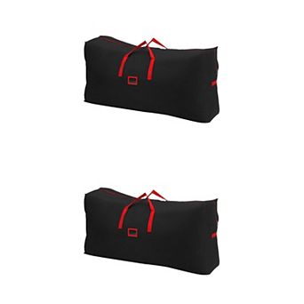 2 Pack Christmas Tree Bag Clothes Storage Bags with Handles, Moving Bags for Clothes