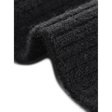 Plus Size Cardigan for Women Striped Color Block Long Sleeve Open Front Knit Sweaters Outwear Coat