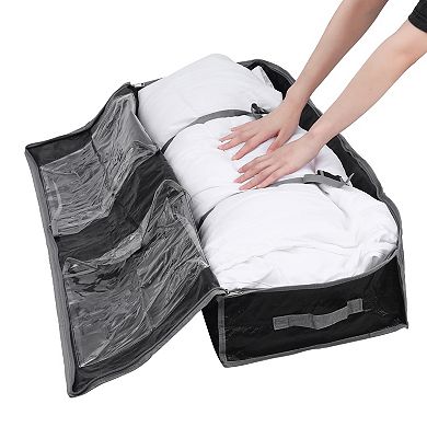2 Pack Christmas Tree Storage Bag Foldable Large Storage Bags with Handles, Packing Bags for Clothes