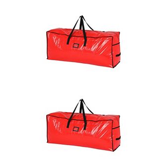 2 Pack Christmas Tree Bag, Storage Bags for Clothes, Closet Organizers and Storage with Handles