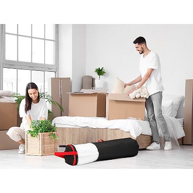 2 Pack Christmas Tree Bag Clothes Storage, Foldable Storage Bags Moving Bags with Handles and Zipper
