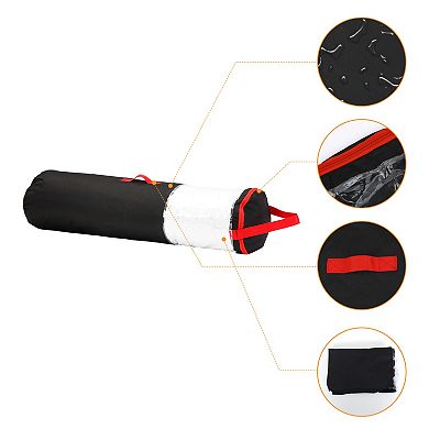 2 Pack Christmas Tree Bag Clothes Storage, Foldable Storage Bags Moving Bags with Handles and Zipper
