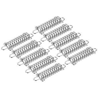 4.7"x1.5" Stainless Steel Tent Spring Buckle Rope Tensioner Silver 10 pc