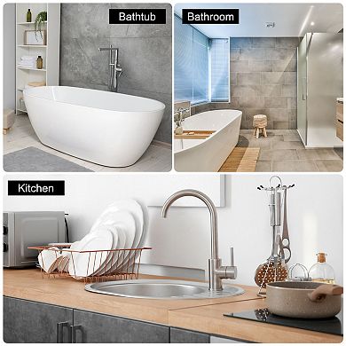 4pcs Shower Drain Hair Catcher Square Drain Cover with Suction Cup Strainer Hair Stopper