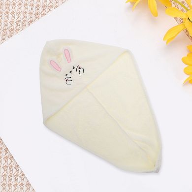 Water-absorbent Rabbit Ears Hair Towel 1 Pc