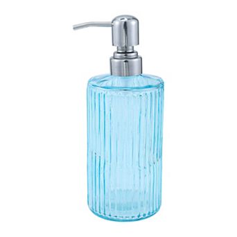 Elegant Vertical Pattern Soap Pump Dispenser for Bathroom 16.9oz 1 pc