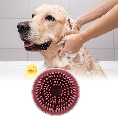 Durable Handle Pet Grooming Bath for Dog for Cat 3.11"x3.11"x2.95" 1 Pc