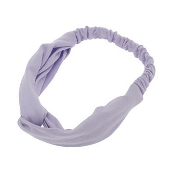 Simple Solid Elastic Cross Headwrap for Women 1 pc