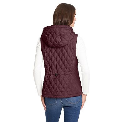 Women's Weathercast Hooded Puffer Vest