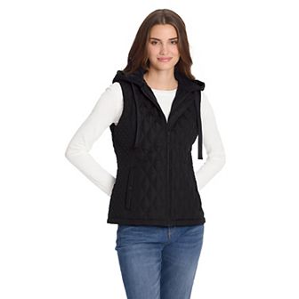 Women's Weathercast Hooded Puffer Vest