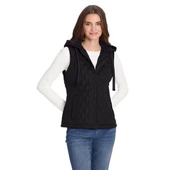 Women's Weathercast Hooded Puffer Vest