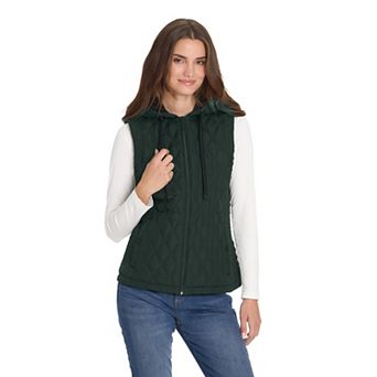 Women's Weathercast Hooded Puffer Vest