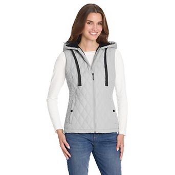 Women's Weathercast Hooded Puffer Vest