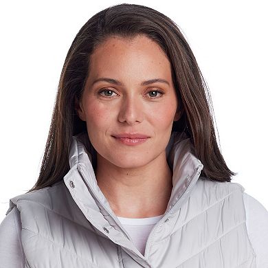 Women's Weathercast Mixed Quilted Longline Vest