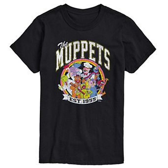 Disney's The Muppets Big & Tall Est 1955 Collegiate Graphic Tee