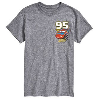 Disney / Pixar's Cars Lightning McQueen Big & Tall Race Graphic Tee