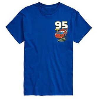 Disney / Pixar's Cars Lightning McQueen Big & Tall Race Graphic Tee