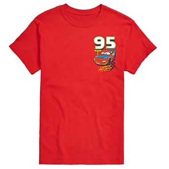 Disney / Pixar's Cars Lightning McQueen Big & Tall Race Graphic Tee