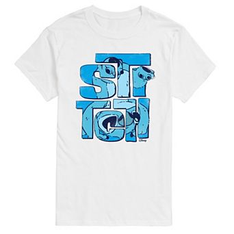 Disney's Lilo & Stitch Big & Tall Stitch Stack Graphic Tee