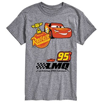 Disney's Cars Big & Tall Patchwork Graphic Tee