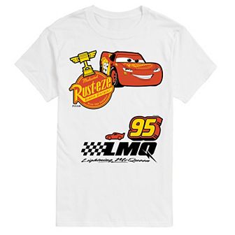 Disney's Cars Big & Tall Patchwork Graphic Tee