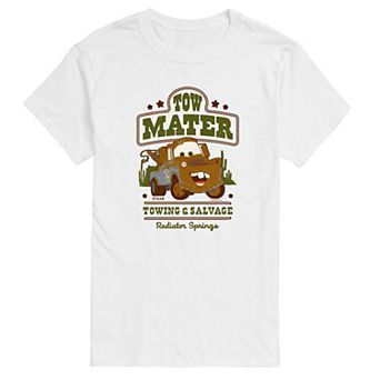 Disney / Pixar's Cars Big & Tall Tow Mater Towing & Salvage Graphic Tee