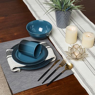 Mason Craft & More 12-pc. Stoneware Dinnerware Set