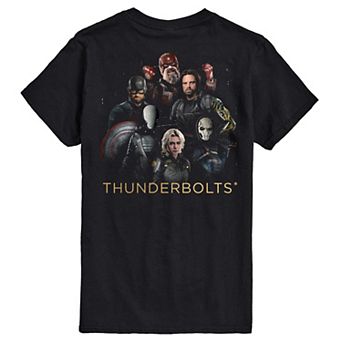 Big & Tall Marvel Thunderbolts Group Short Sleeve Graphic Tee
