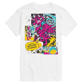 Big & Tall Marvel The Fantastic Four Galactus Comic Panels Short Sleeve Graphic Tee