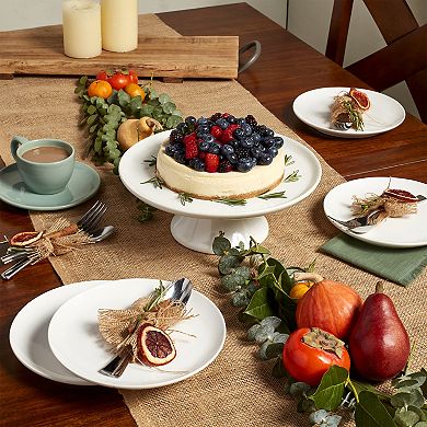 Denmark Tools for Cooks 5-pc. Stoneware Round Cake Stand Serving Set